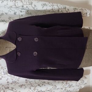 Talbots Purple Blazer with Floral Lining